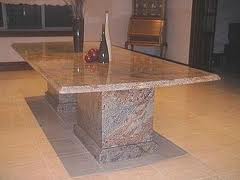 granite table tops and base
